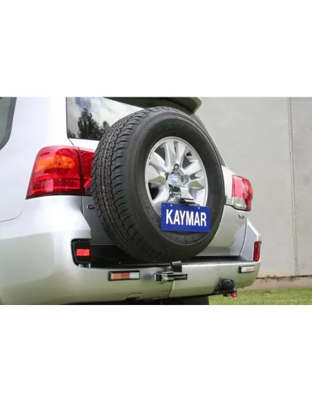 Porte roue de secours gauche Kaymar pour pare choc origine Toyota