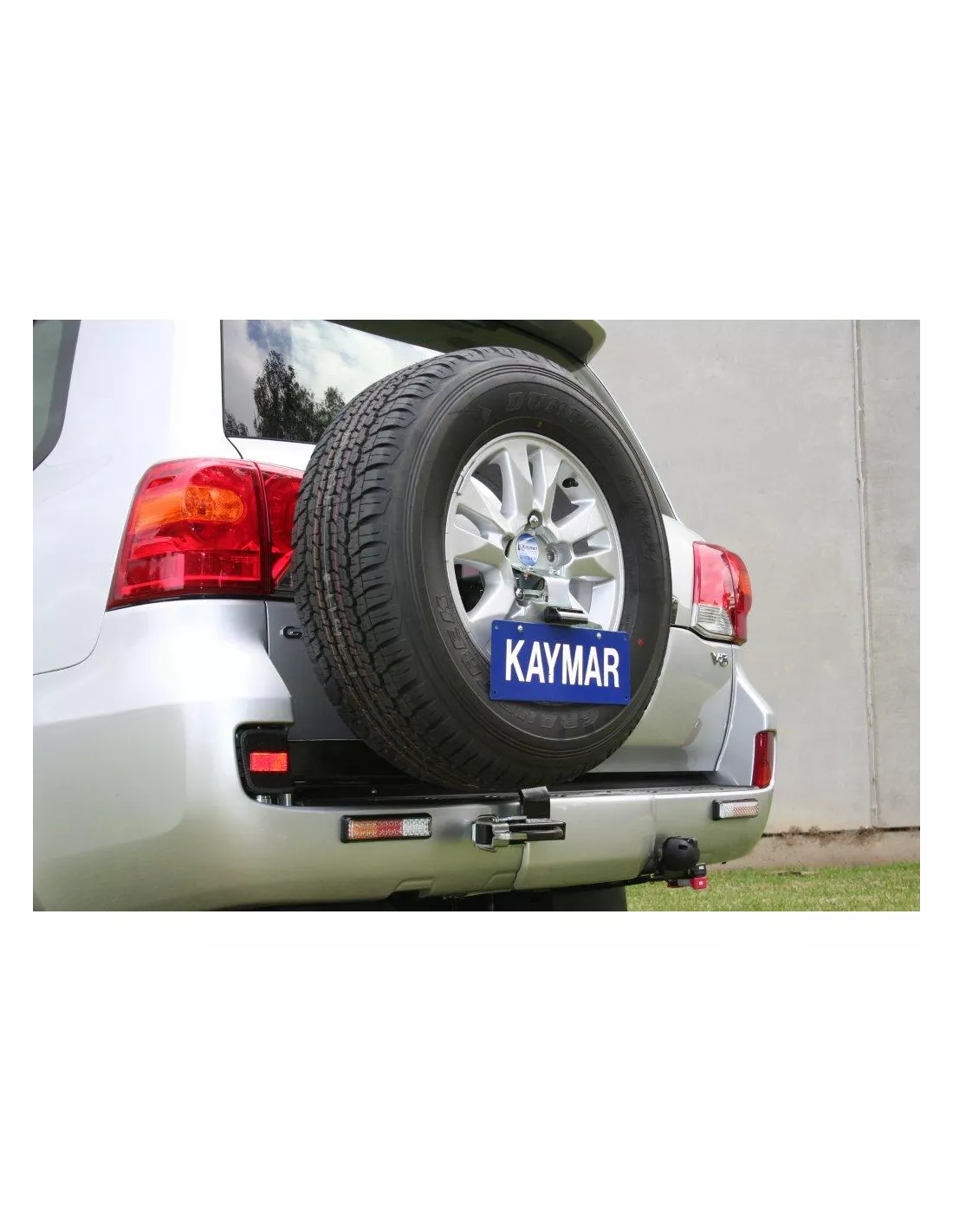Porte roue de secours gauche Kaymar pour pare choc origine Toyota