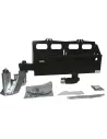 Porte jerrycan double côté gauche pour pare chocs arrière Kaymar sur