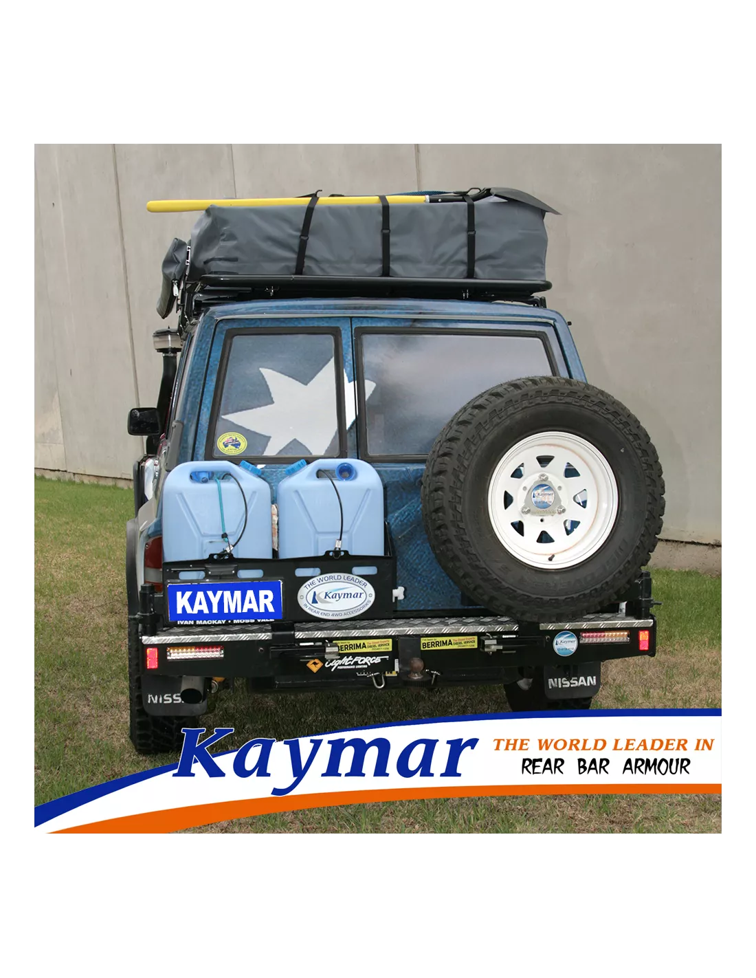 Pare chocs arrière Kaymar pour Nissan Patrol GR Y60 KAYMAR -