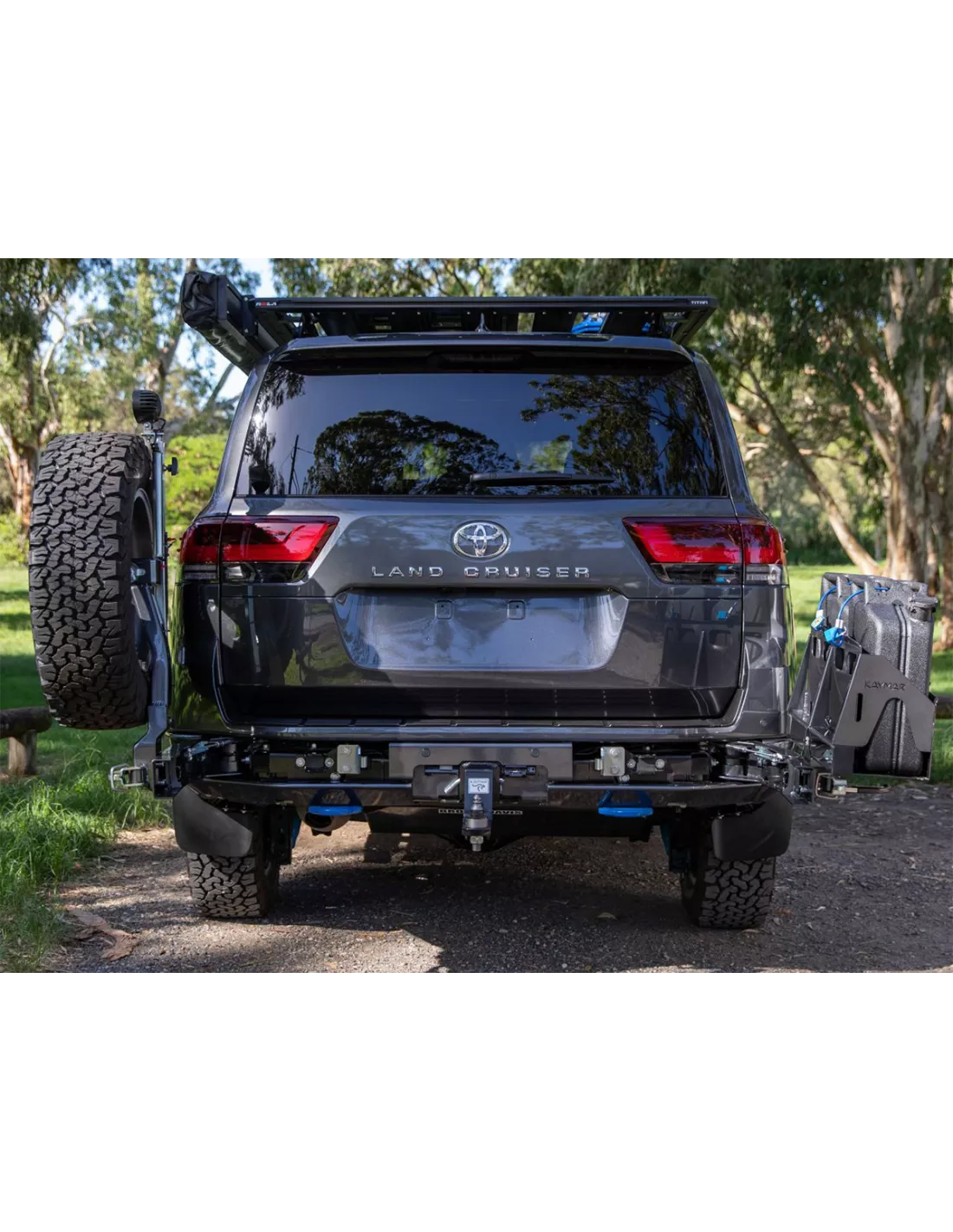 Pare Choc Arrière Kaymar avec radar Toyota Land Cruiser 300 KAYMAR -