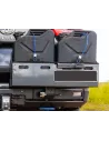 Porte jerrycan double côté droit pour pare chocs arrière Kaymar sur