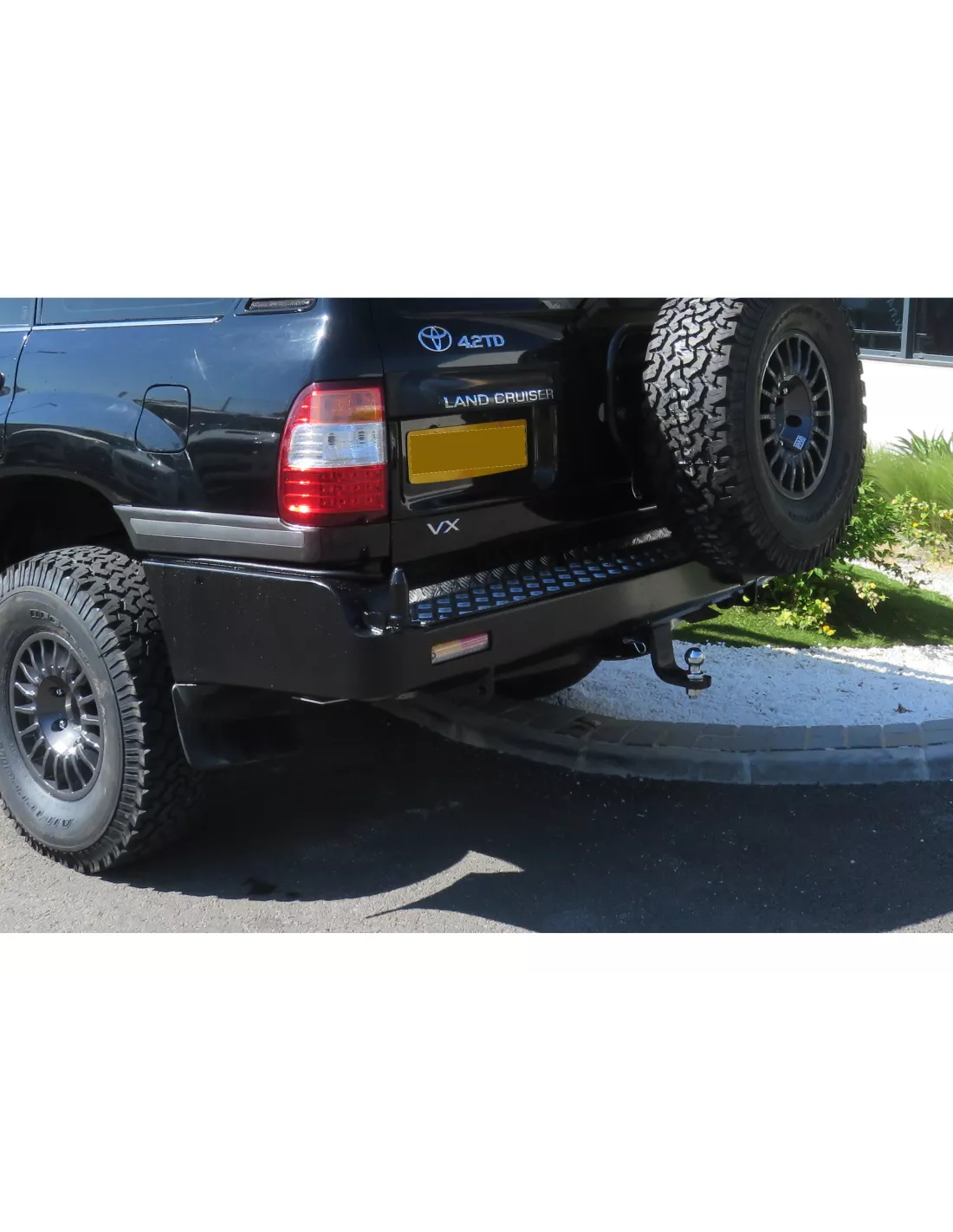 Pare Choc Arrière Kaymar Toyota HDJ100 KAYMAR - accessoire 4x4