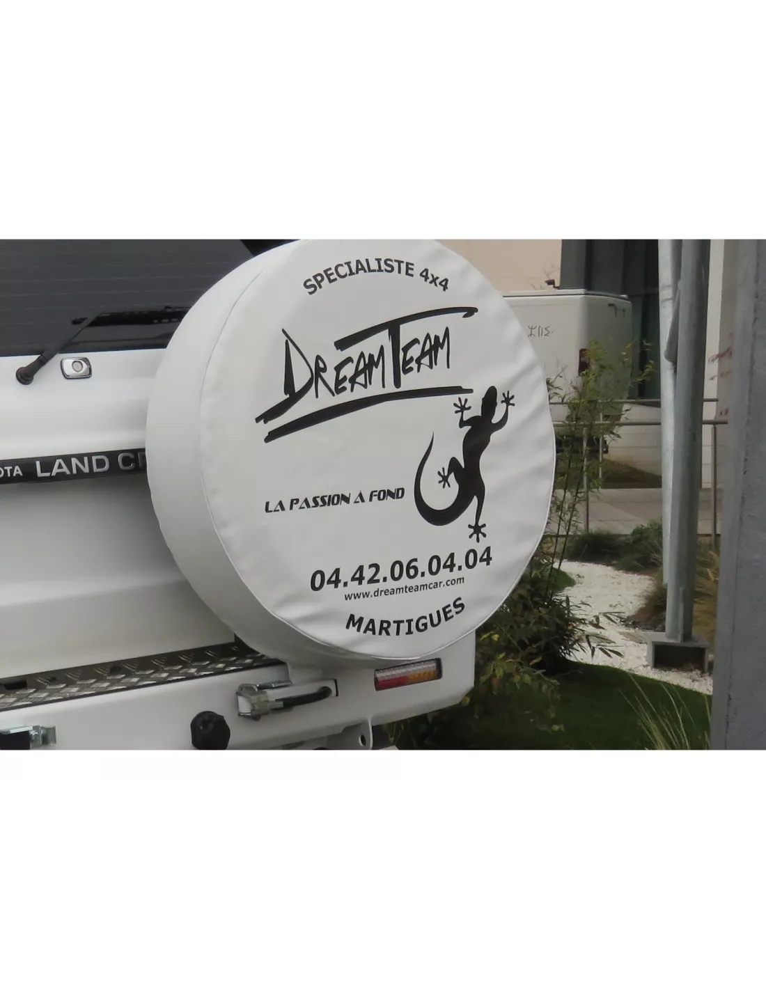 Porte roue de secours droit Kaymar Toyota HDJ80 et Nissan Patrol GR
