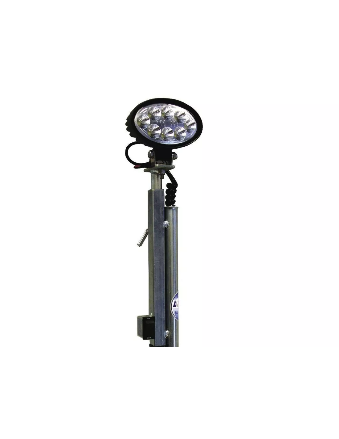 Eclairage télescopique sur porte roue de secours Kaymar KAYMAR -