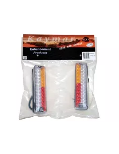 Paire de feux arrière à leds pour pare chocs Kaymar KAYMAR -