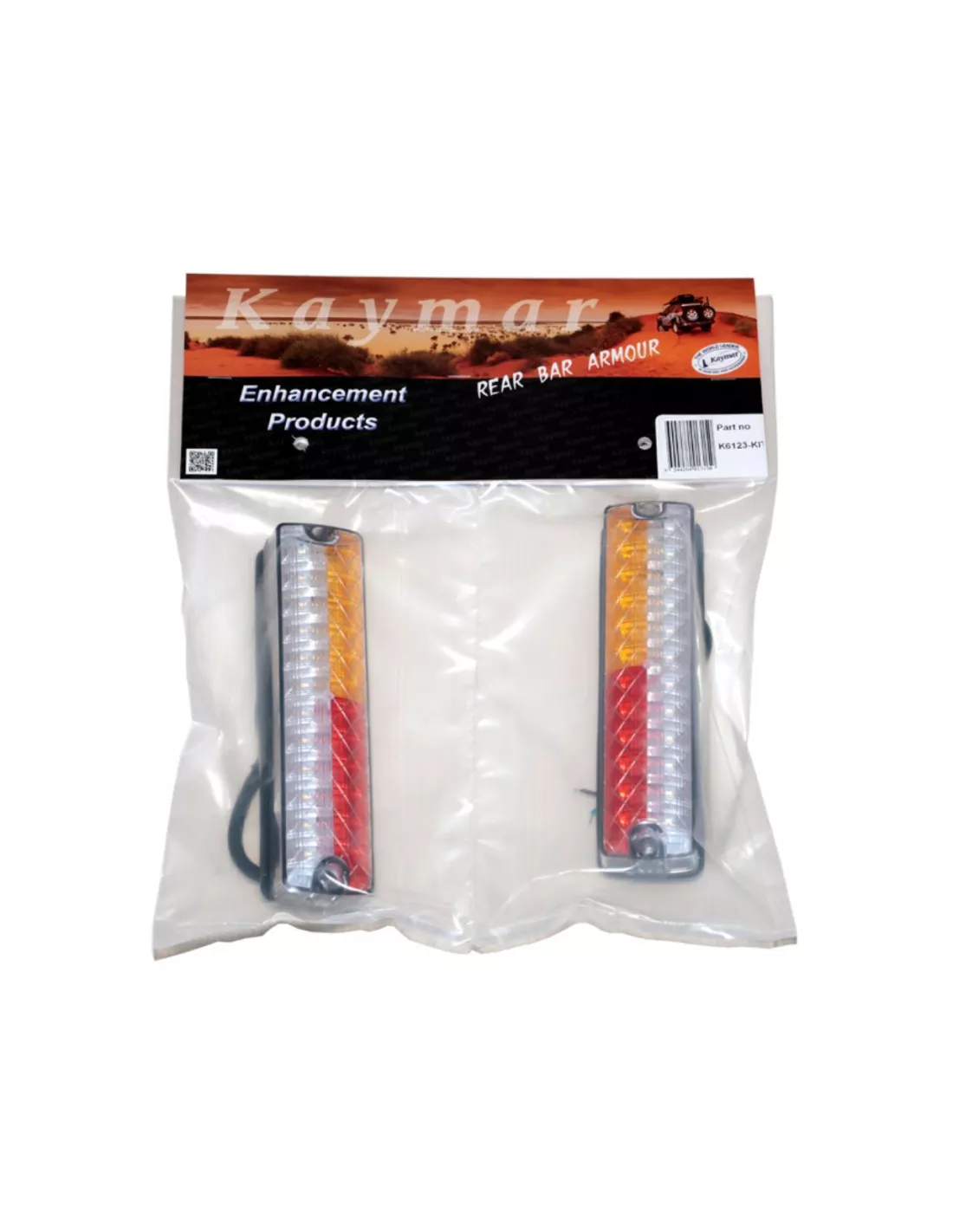 Paire de feux arrière à leds pour pare chocs Kaymar KAYMAR -