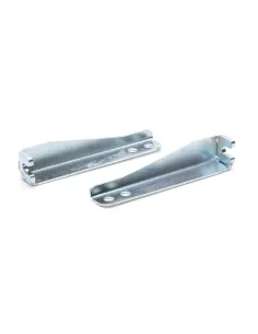 Paire de supports de vérins d'assistance d'ouverture de porte roue