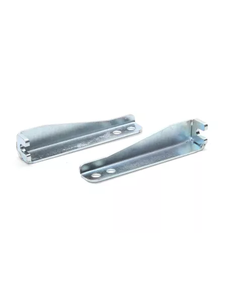 Paire de supports de vérins d'assistance d'ouverture de porte roue