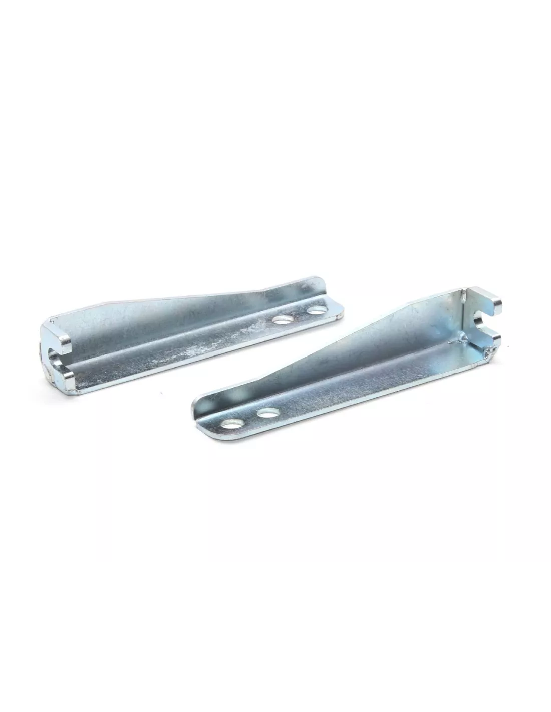 Paire de supports de vérins d'assistance d'ouverture de porte roue