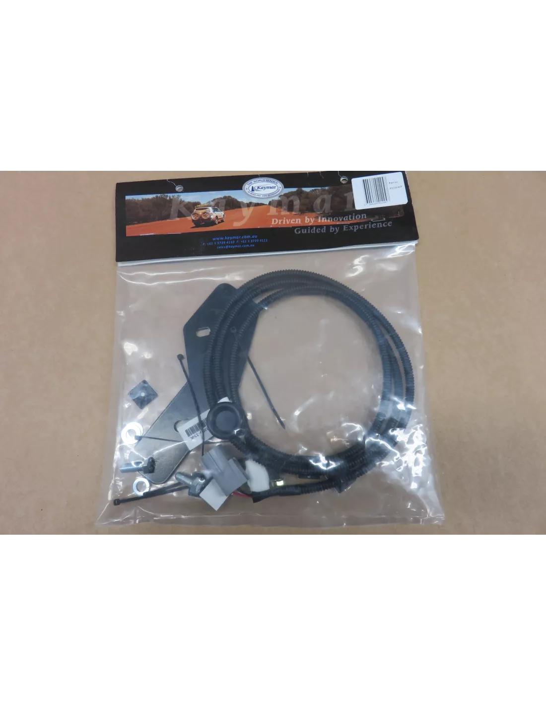 Relocalisation de camera de recul avec porte roue droit Kaymar Toyota