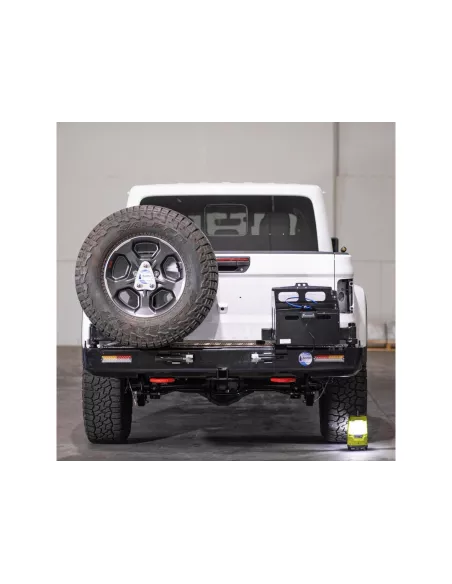 Porte roue arrière gauche pour pare chocs arrière Kaymar Jeep