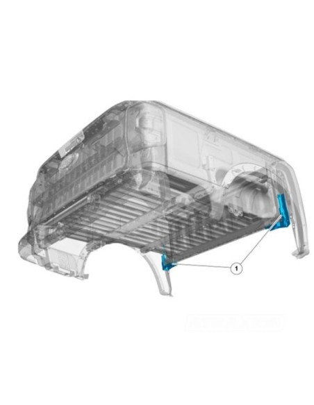 Renfort de benne J-Brace FORD Ford Ranger Raptor 2023+