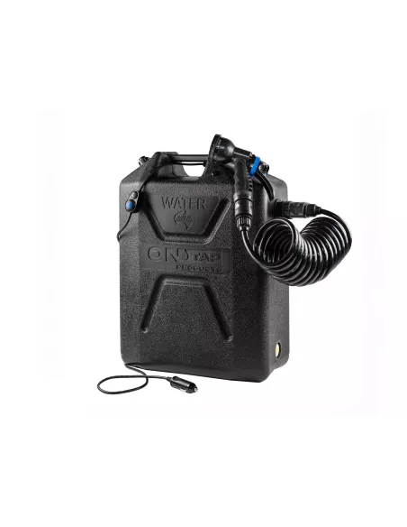 Douche portable Jerry Can 22L 12v Ontap noire ONTAP - accessoire 4x4