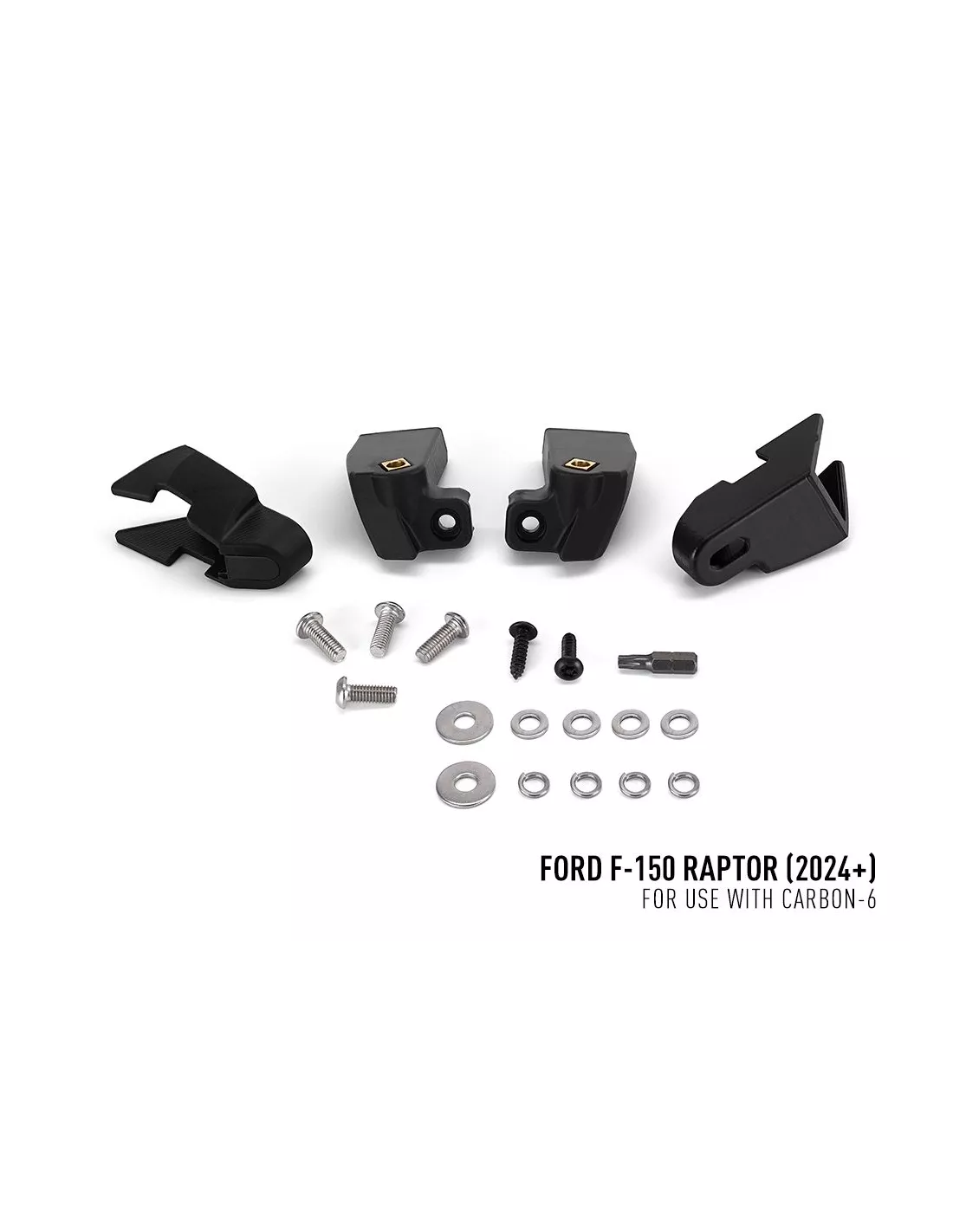 Kit Calandre Lazer Carbon-6 Drive Yellow Ford F-150 Raptor 2024+