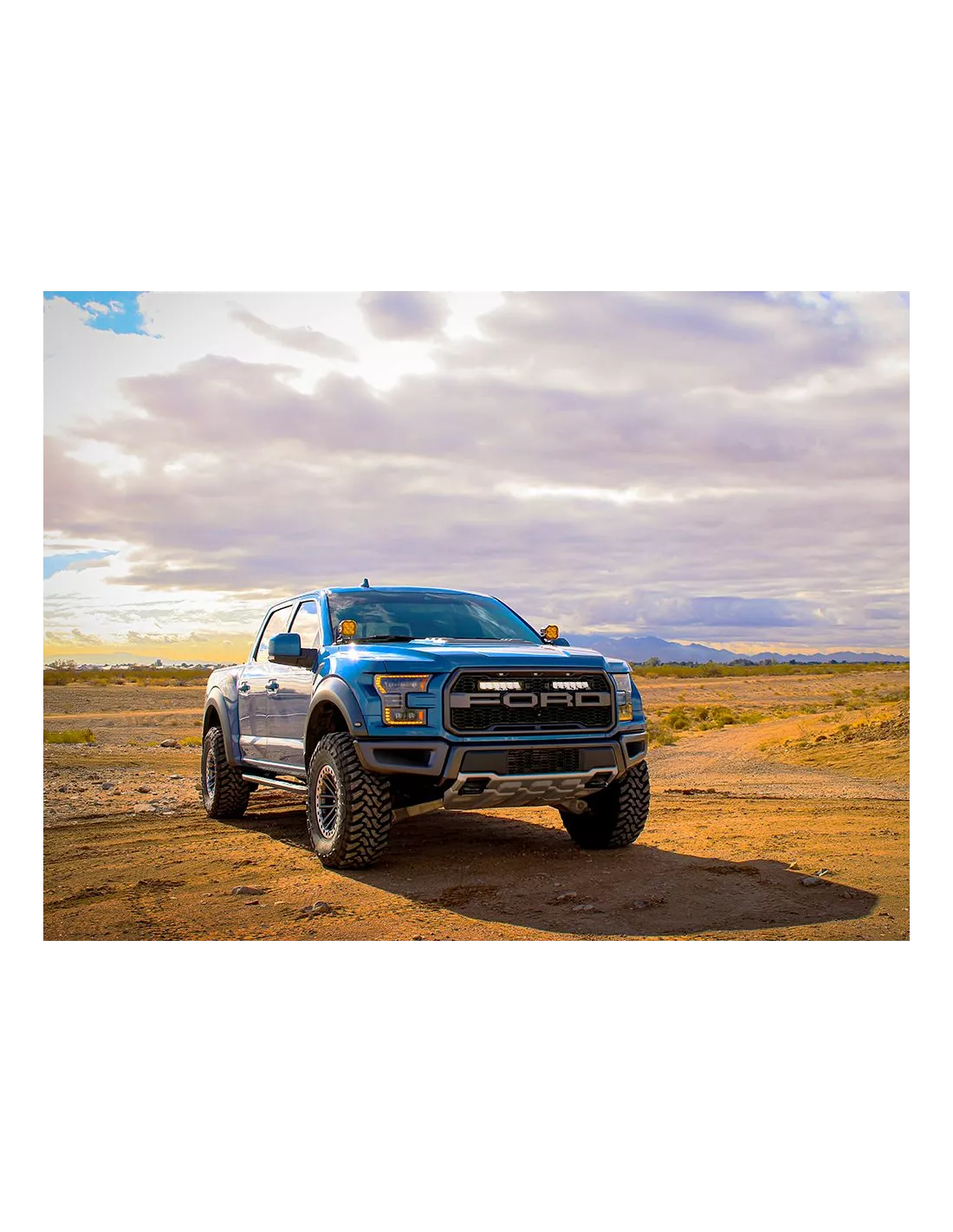 Kit Calander Lazer Carbon-6-Spot-Gelb-Ford F-150 Raptor 2017-2020
