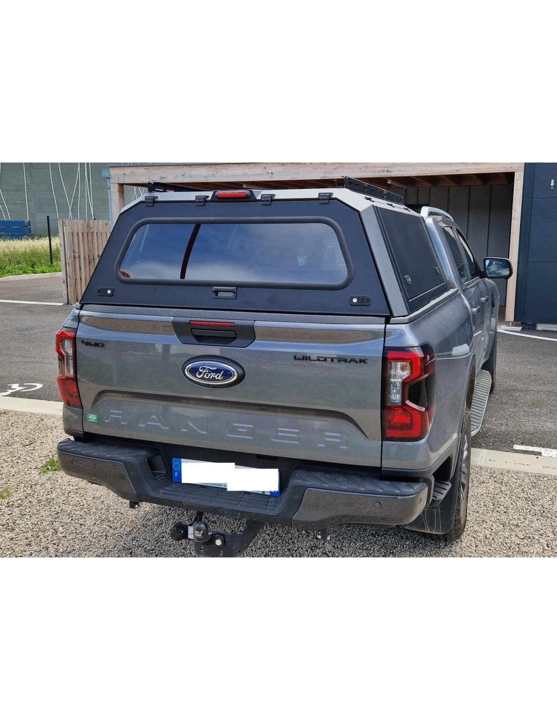 Hard top aluminium Ford Ranger 2023+ compatible tente de toit
