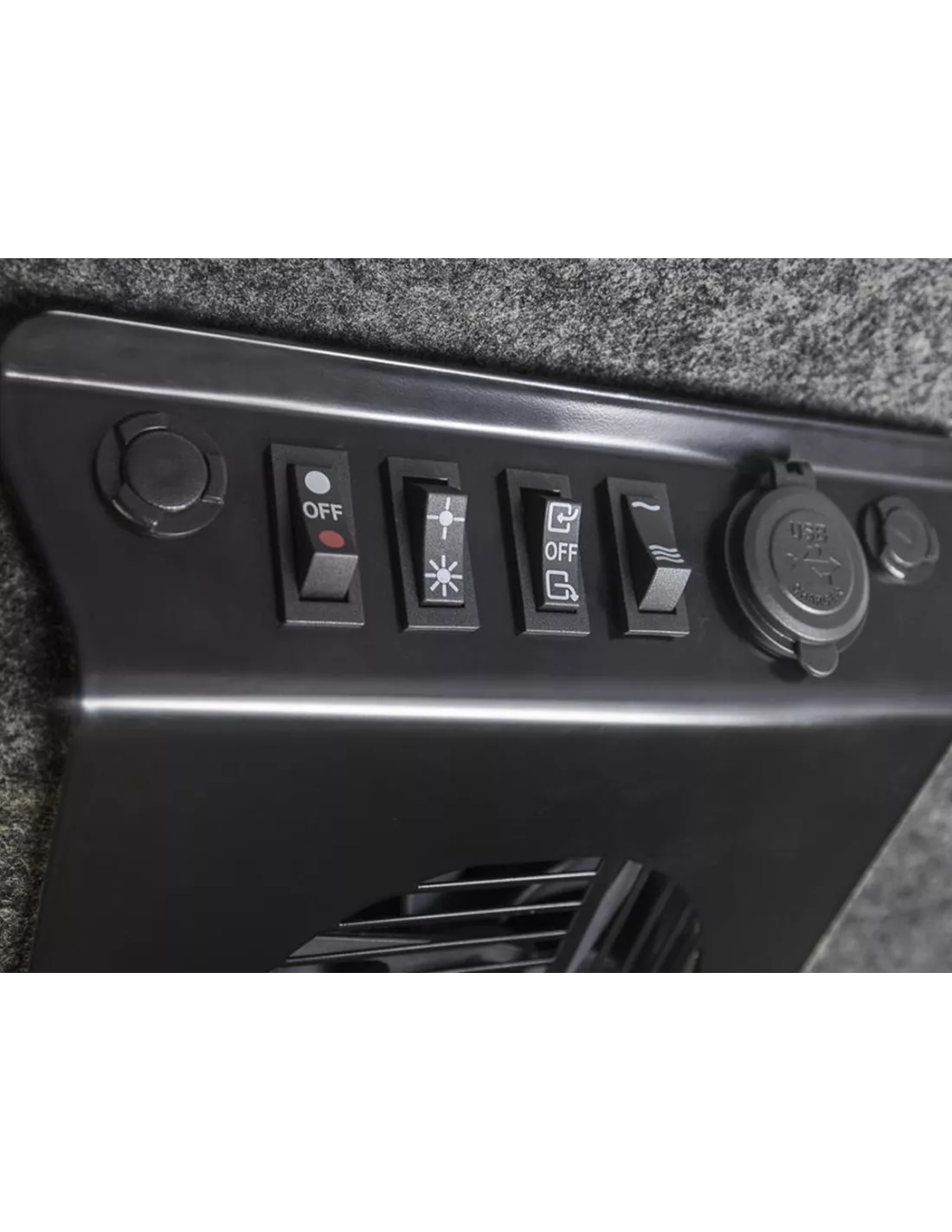 Tente de toit coque rigide électrique ARB Altitude - Ouverture