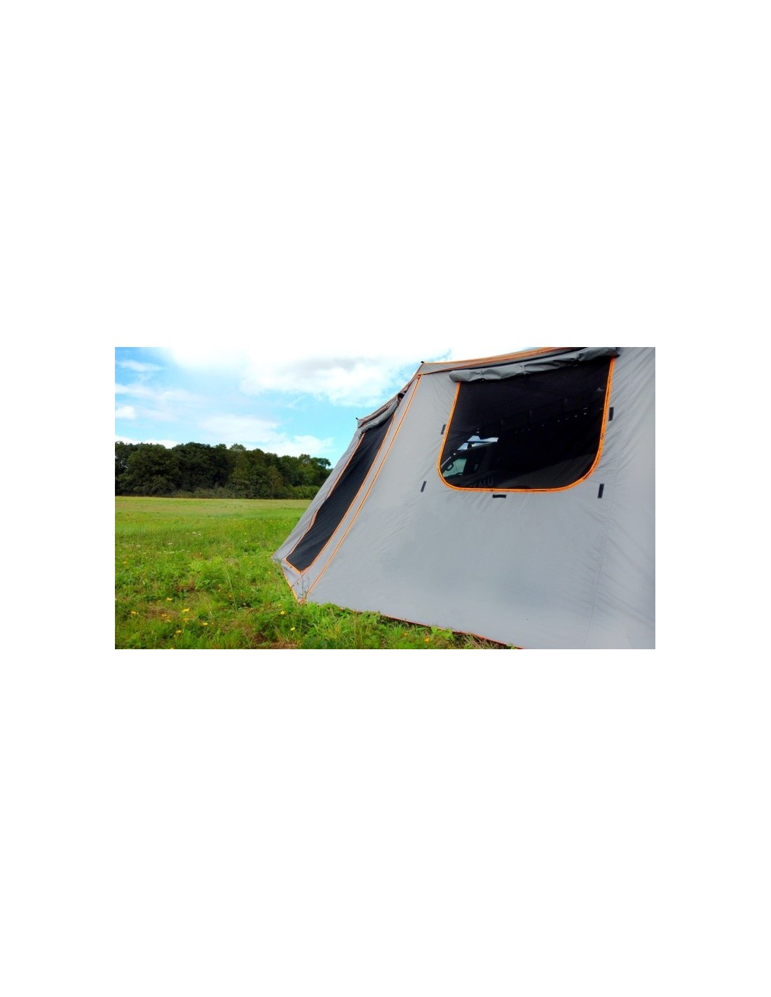 Walls with mosquito nets for awning ROCKALU 450°