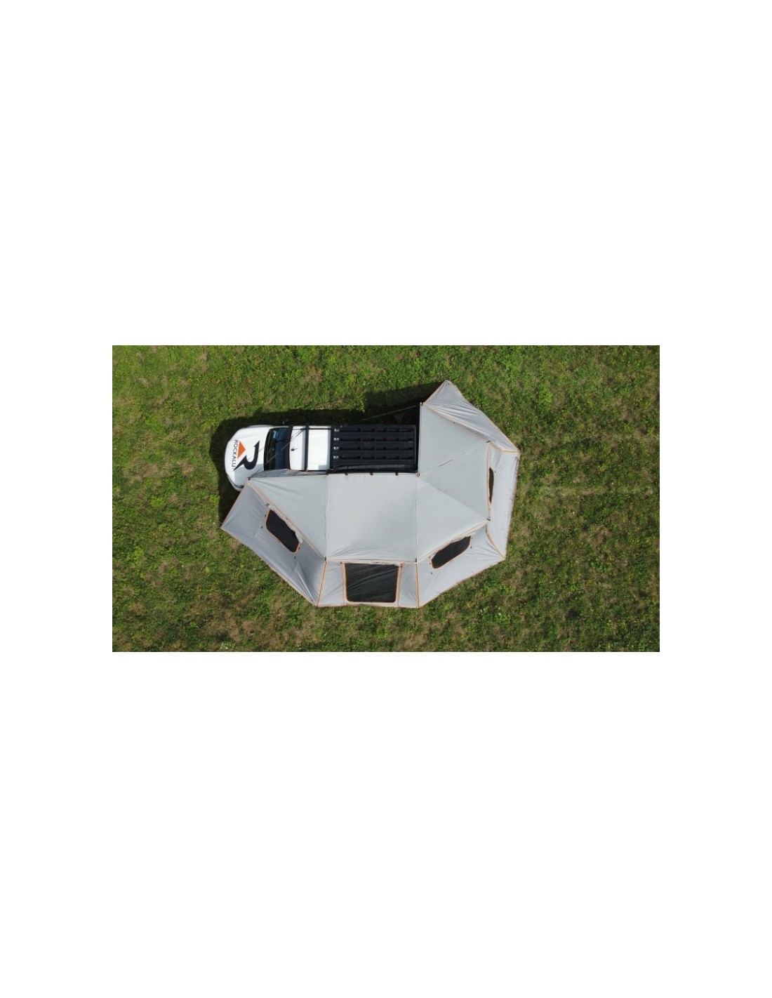 Walls with mosquito nets for awning ROCKALU 450°