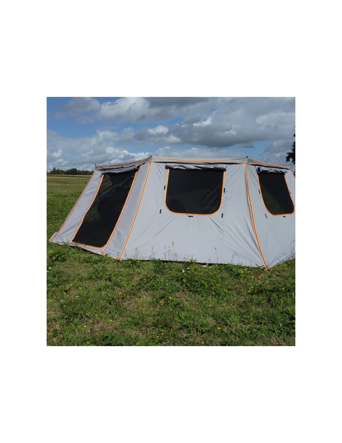 Walls with mosquito nets for awning ROCKALU 450°
