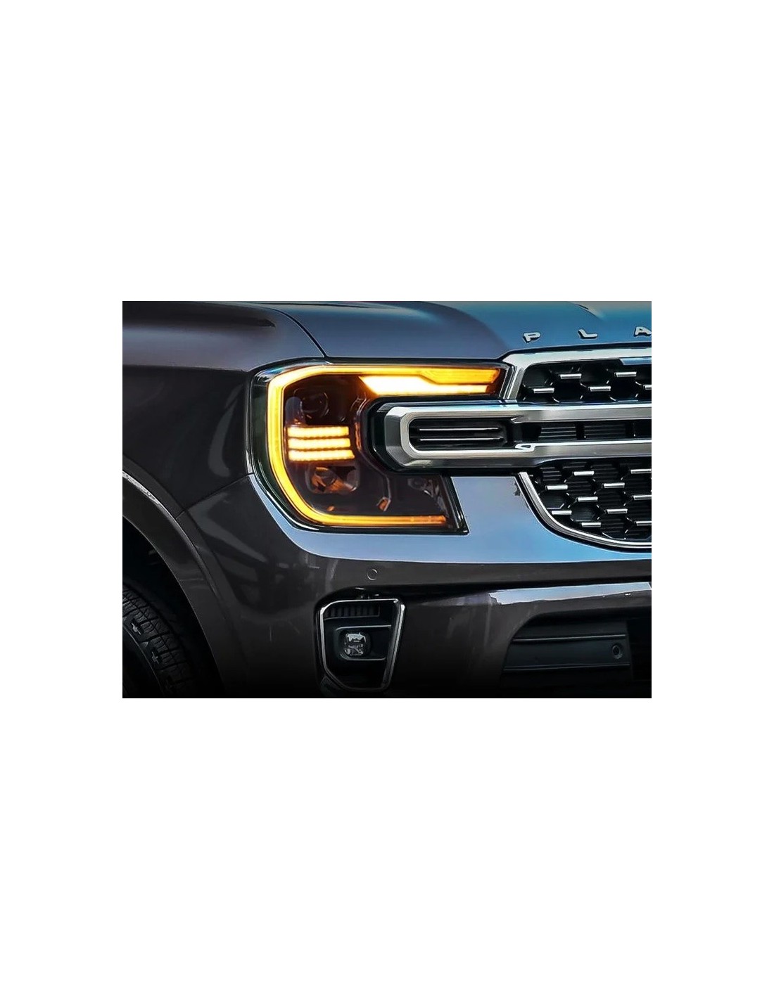 Phares LED type Mustang Ford Ranger 2023+ design premium