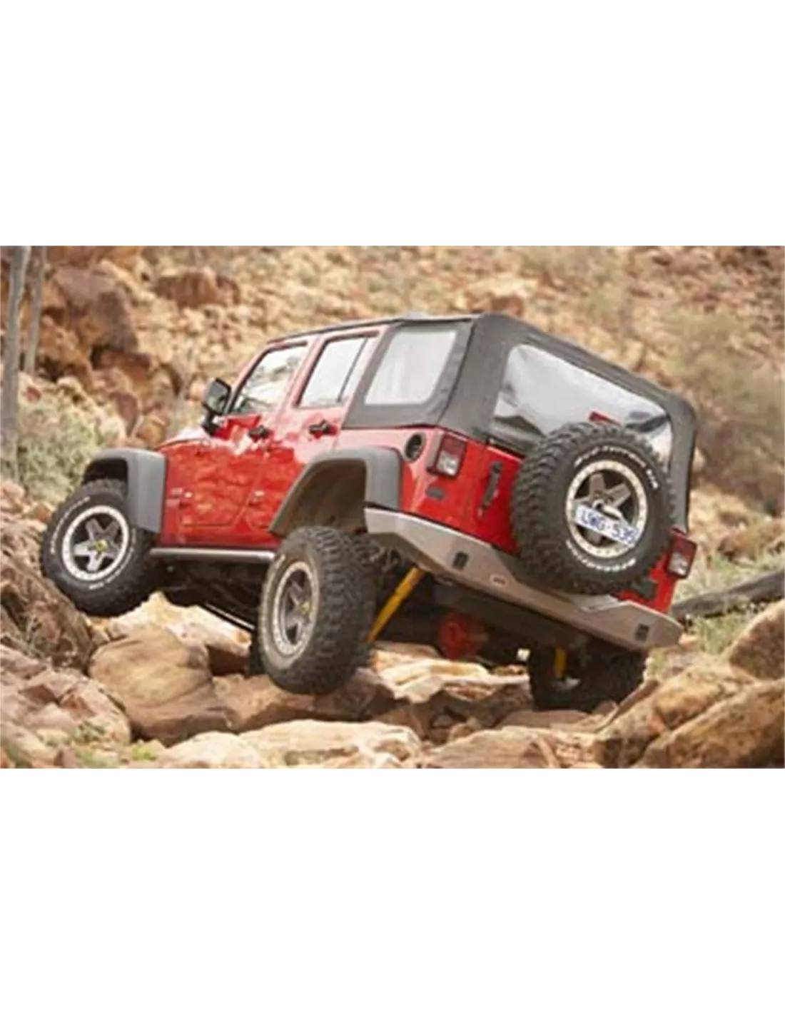 R/T/RAILS JK LWB ARB - accessoire 4x4