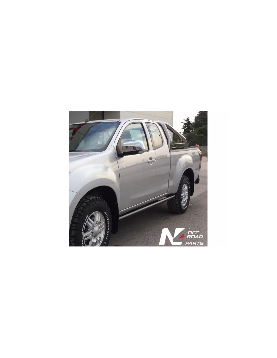 Protections tubulaires de bas de caisse Isuzu D-max N4-Offroad