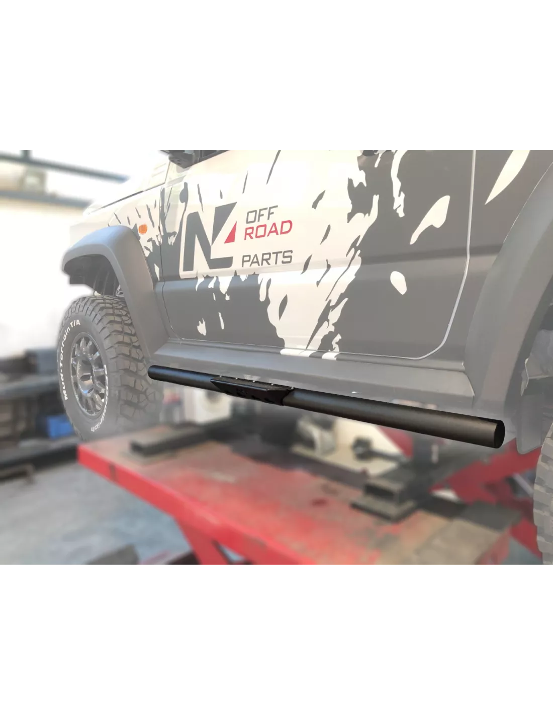 Protections tubulaires de bas de caisse Suzuki Jimny GL N4-Offroad