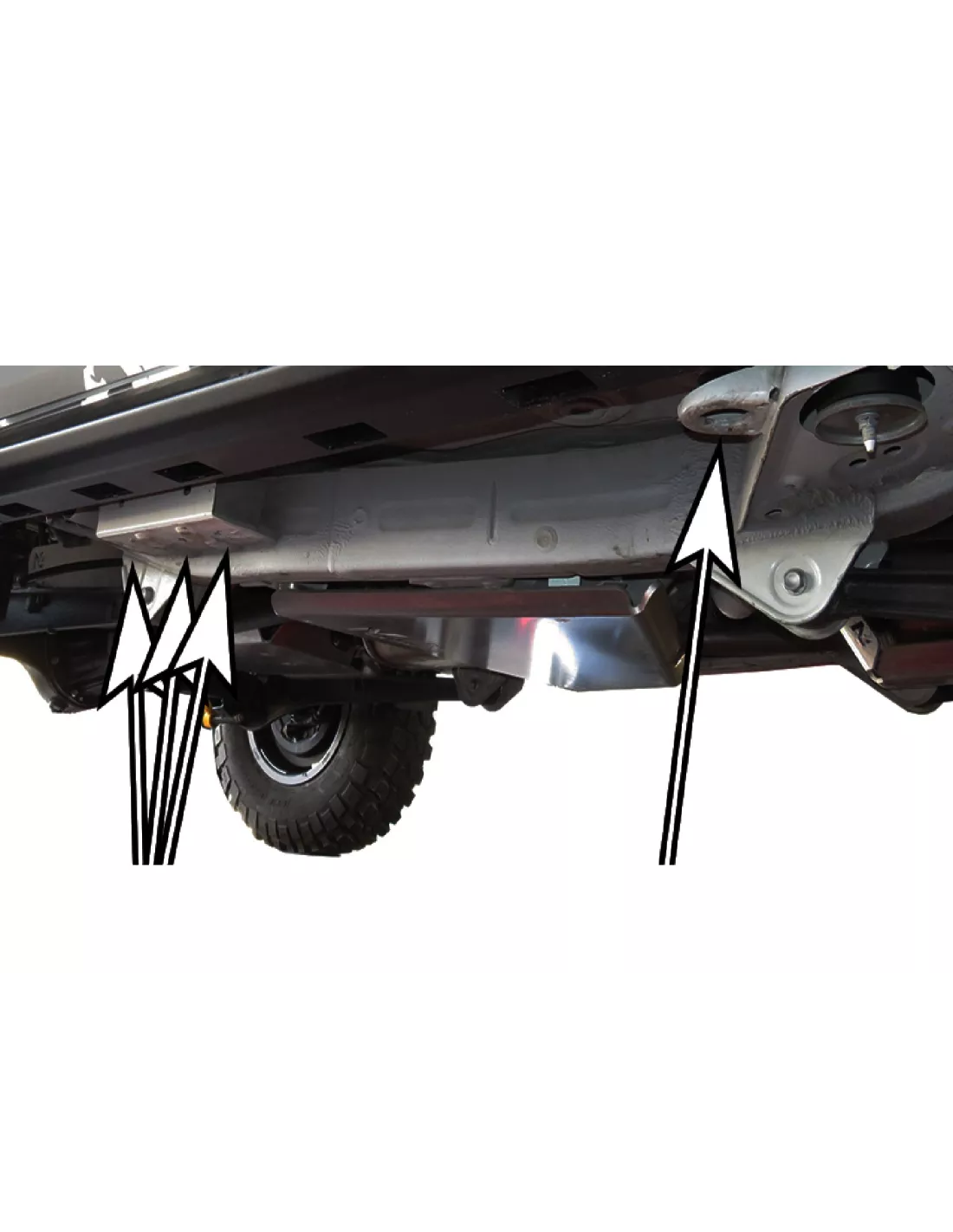 Protections tubulaires de bas de caisse Suzuki Jimny GL N4-Offroad
