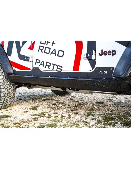 Protections de bas de caisse Jeep Wrangler Unlimited JLU 5 portes
