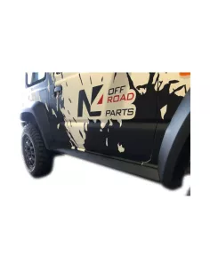Protections tubulaires profilé de bas de caisse Suzuki Jimny GL 2