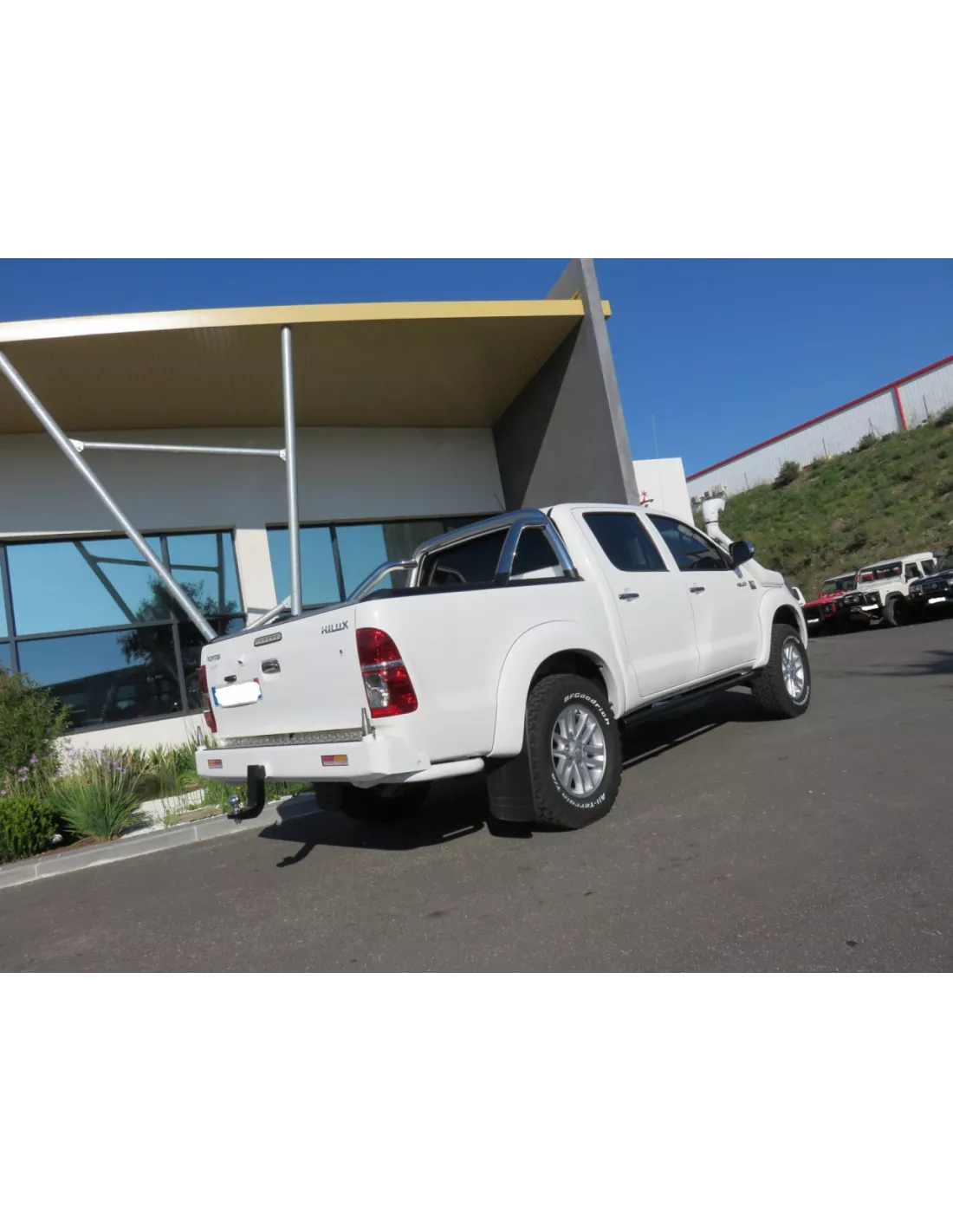 Protections tubulaires de bas de caisse Toyota Hilux Vigo N4-Offroad