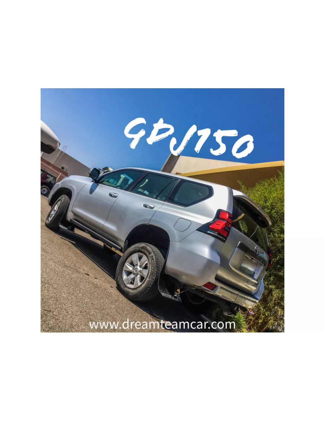 Protections tubulaires de bas de caisse Toyota GDJ150 N4-Offroad