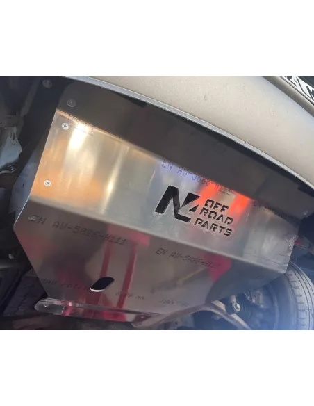 Ski de protection avant en aluminium de 6mm Volkswagen Transporter T4