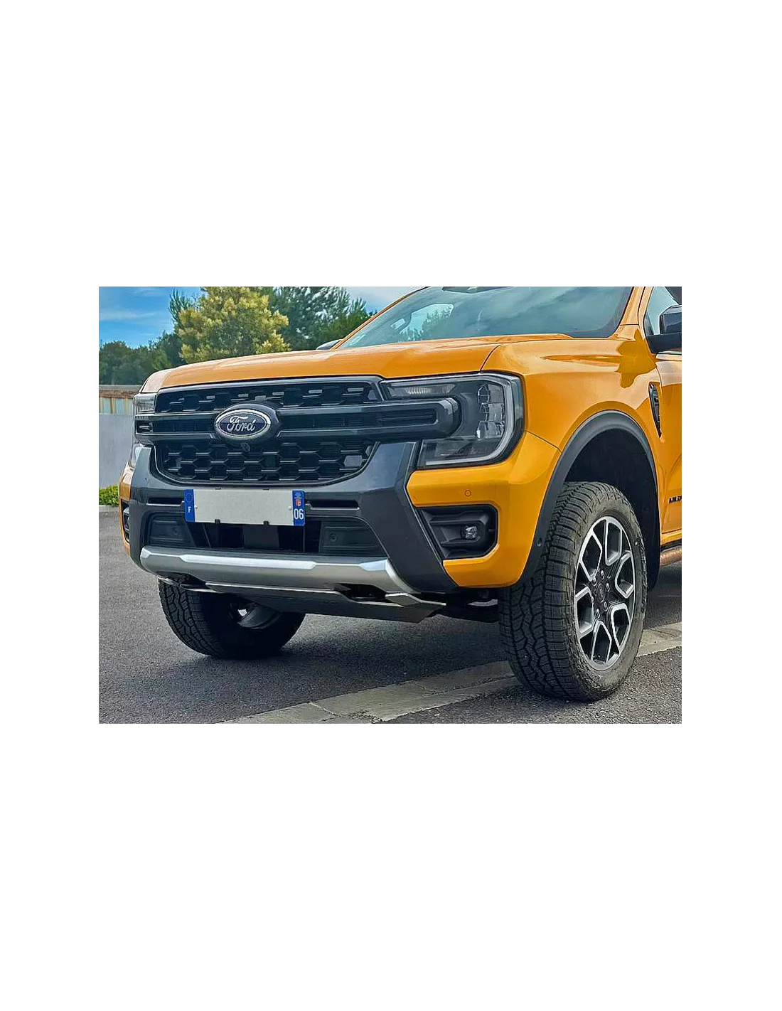 Ski protection avant aluminium 8mm Ford Ranger T9 2023+ N4-Offroad