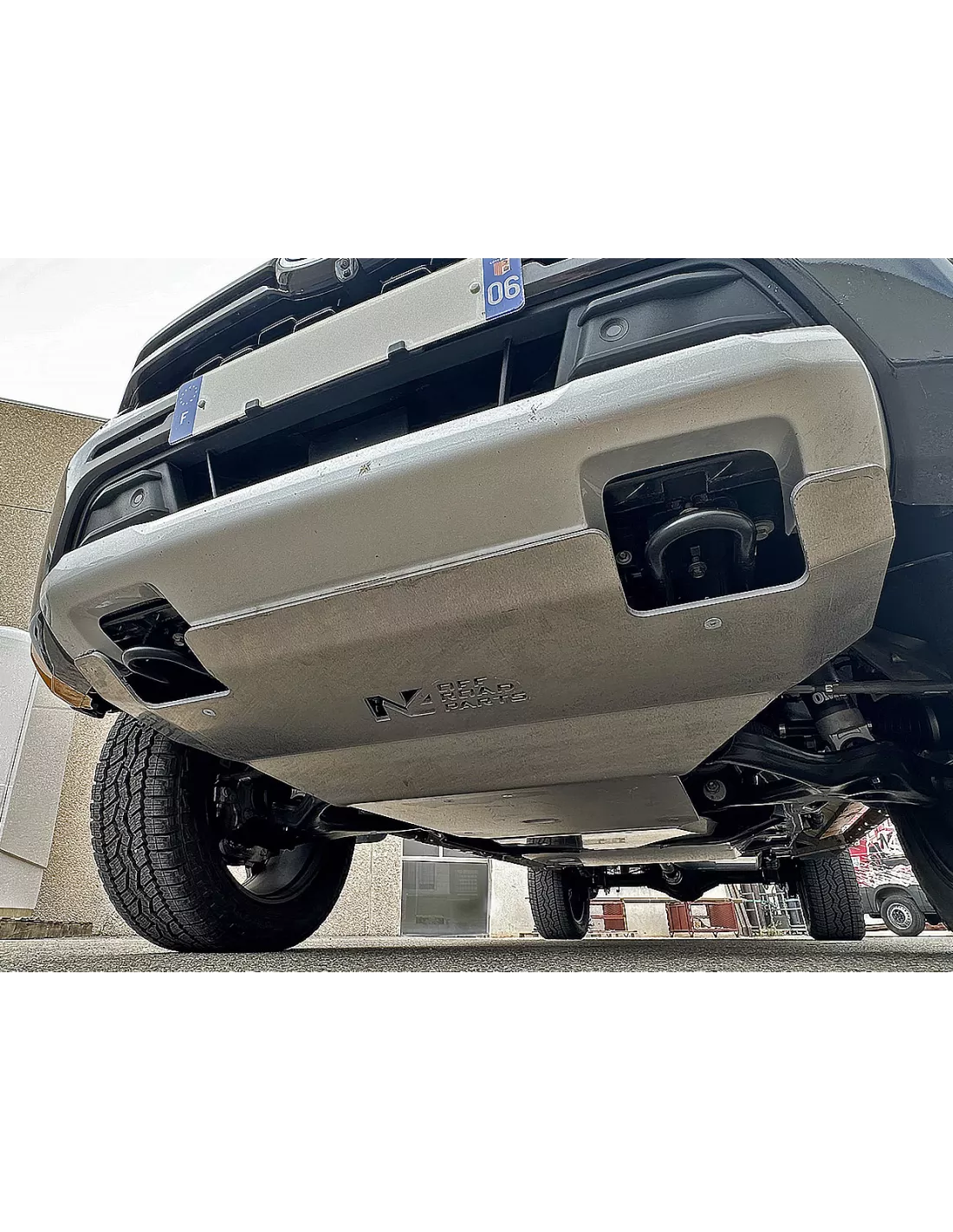 Ski Protective Front Aluminum 8mm Ford Ranger T9 2023+ N4-Offroad