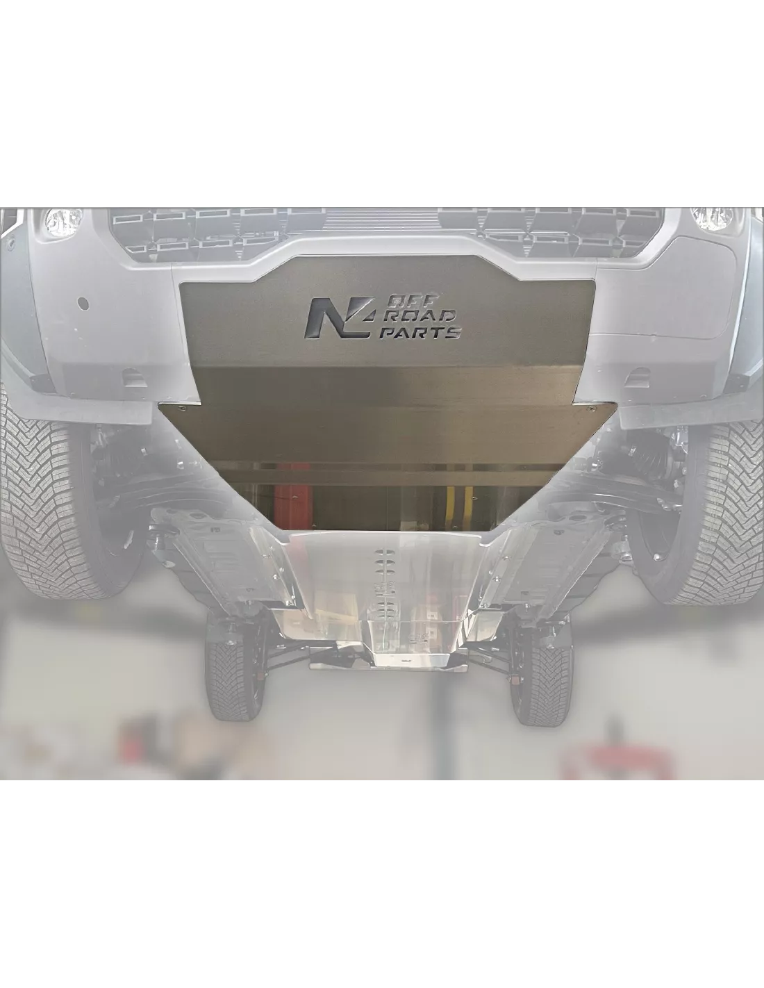 Skischutzfront Aluminium 6mm Dacia Duster 2024+ N4-Offroad