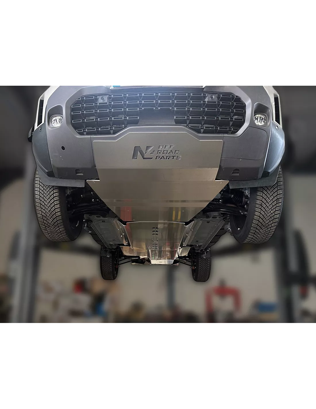 Skischutzfront Aluminium 6mm Dacia Duster 2024+ N4-Offroad