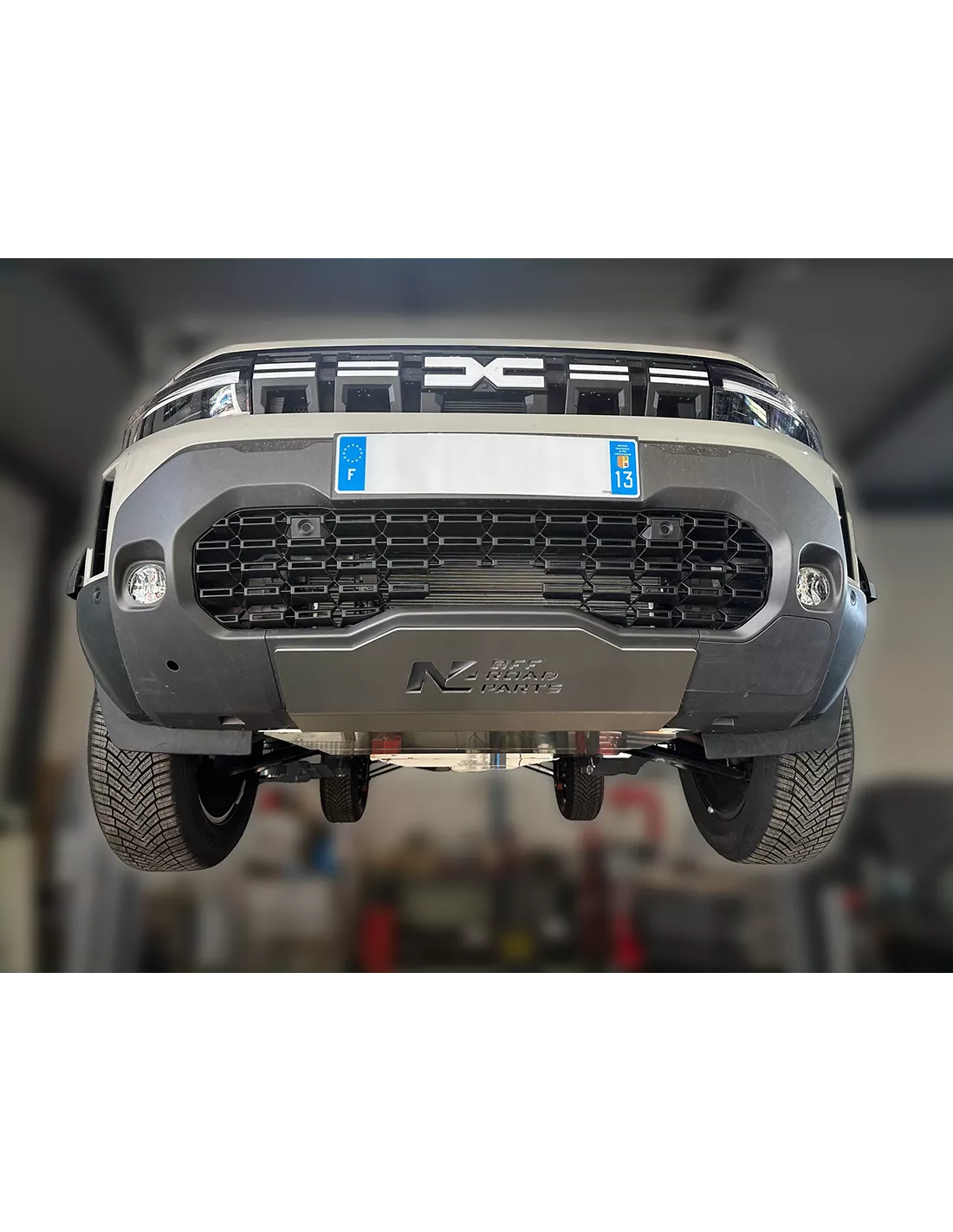 Skischutzfront Aluminium 6mm Dacia Duster 2024+ N4-Offroad