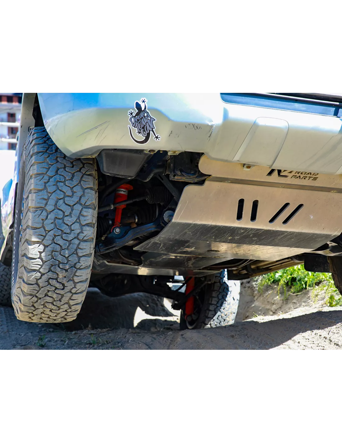 Ski de protection avant en aluminium de 8mm pour Toyota KDJ120 KDJ125
