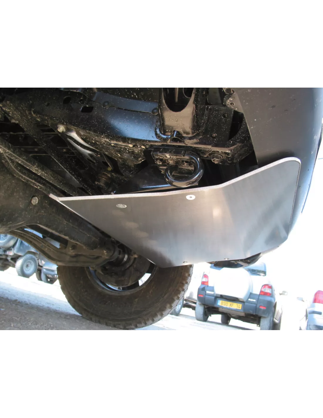 8mm aluminium voorste skiën voor TOYOTA HZJ105