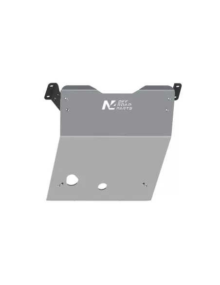 Ski de protection avant en aluminium de 8mm pour Nissan Navara D40 et