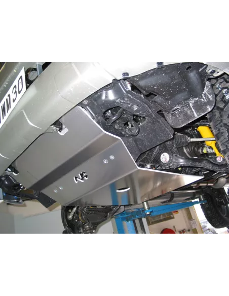 Ski de protection avant en aluminium de 8mm pour Toyota Hilux Vigo