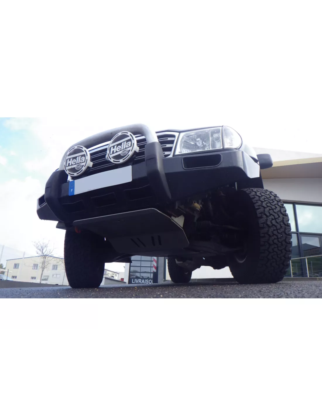8mm aluminium voorste skiën voor TOYOTA HDJ100 met