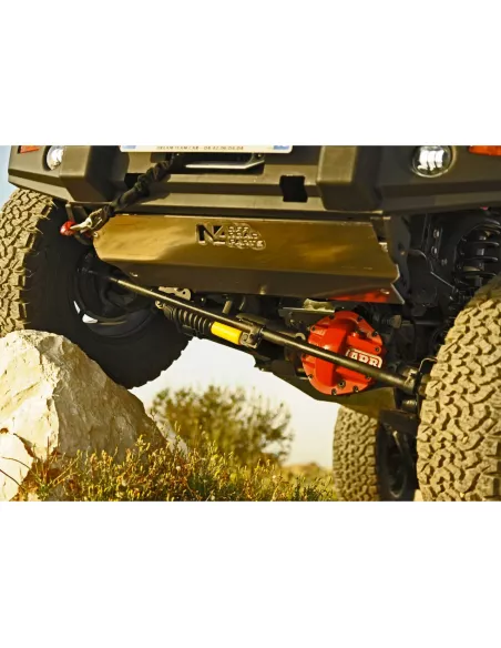 Ski de protection avant en aluminium de 8mm pour Jeep Wrangler JK