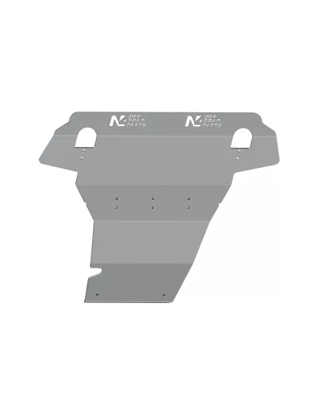Ski de protection avant en aluminium de 8mm pour Toyota VDJ200 avec