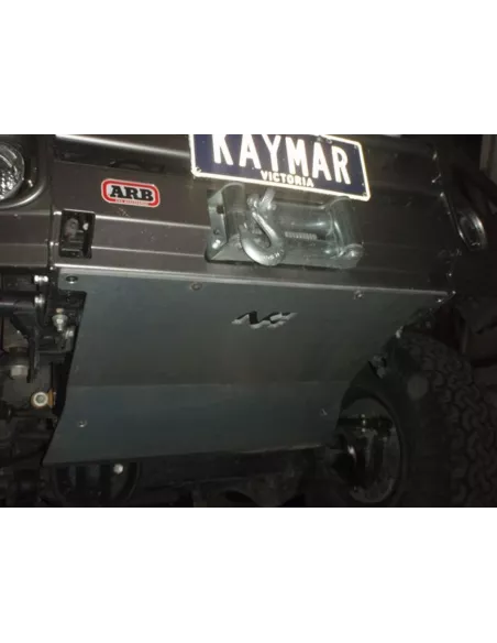 Ski de protection avant en aluminium de 8mm pour Toyota HZJ7 GRJ7