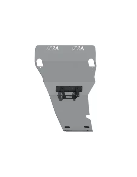Ski de protection avant en aluminium de 8mm pour Toyota VDJ200 avec