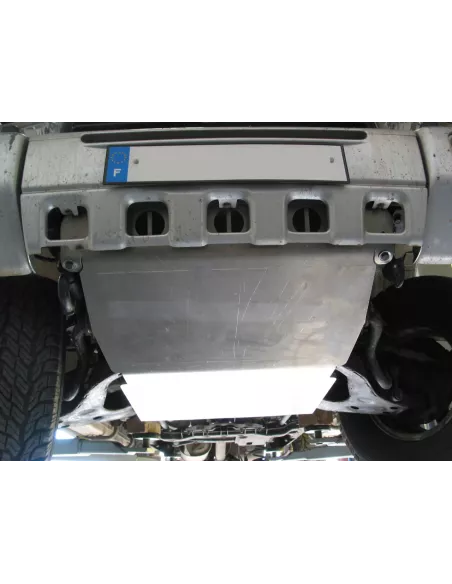 Ski de protection avant en aluminium de 8mm pour Mitsubishi Pajero V2